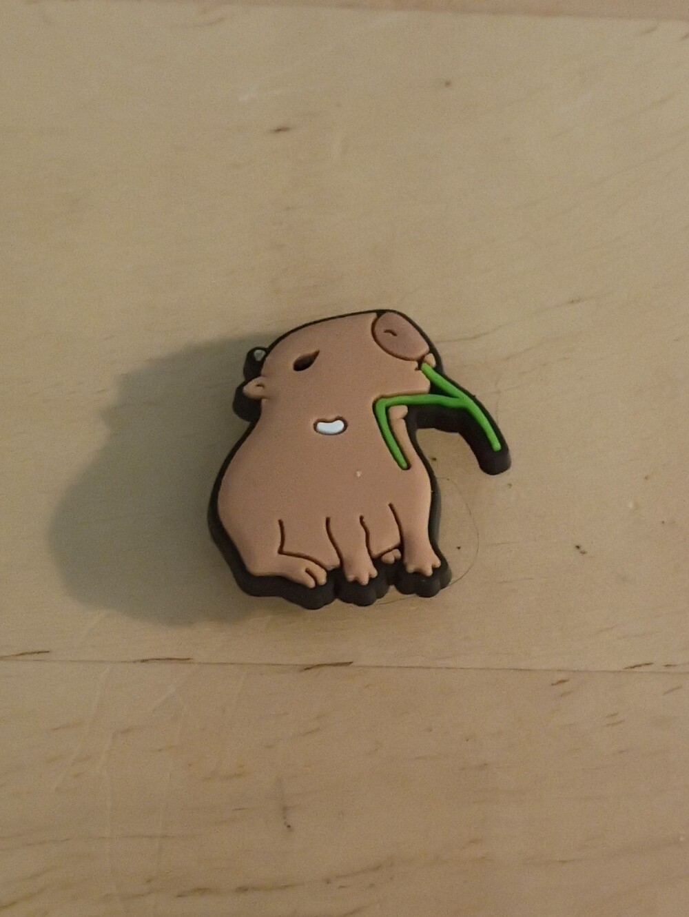 10 for $10 Jibbitz Croc Charms - Capybara Eating 3 - New Shoe Charm